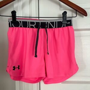 Girls under armour athletic shorts